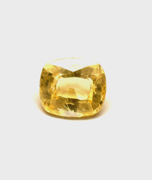 0.81ct Rectangular Vivid Yellow Sapphire