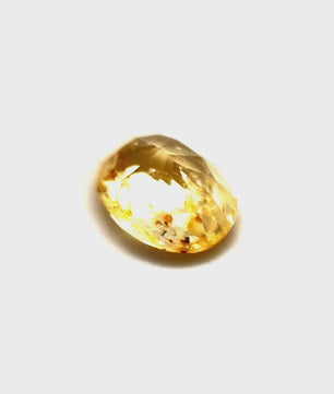 0.80 ct Oval Vivid Yellow Sapphire