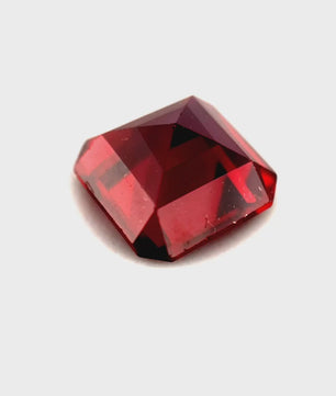 3.46 ct Octagonal Red Rhodolite Garnet