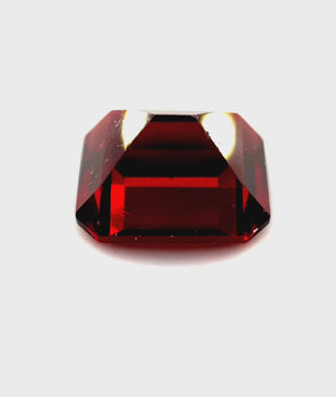 4.3 ct Octagonal Red Rhodolite Garnet