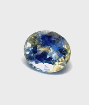 1.50 ct Oval Blue and Yellow Bicolour Sapphire