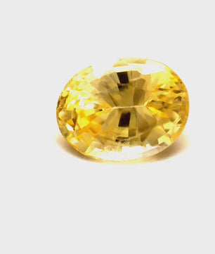 1.95 ct Oval Yellow Sapphire