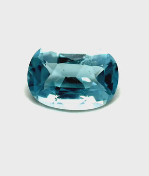 1.04 ct Rectangular Pale Blue Aquamarine