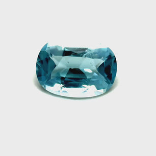 1.04 ct Rectangular Pale Blue Aquamarine