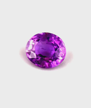 0.81ct Oval Reddish-Pink Sapphire
