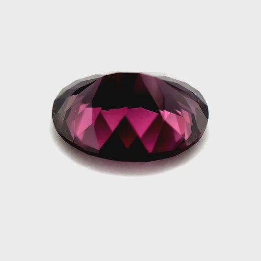 2.44 ct Oval Purple Spinel