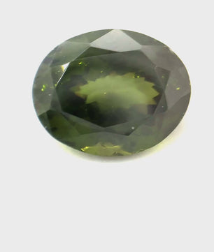 3.11 ct Oval Green Zircon