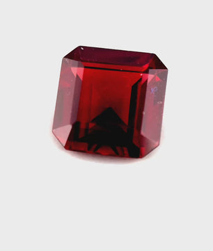3.46 ct Octagonal Red Rhodolite Garnet