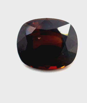 2.74 ct Rectangular Orangish-Brown Tourmaline
