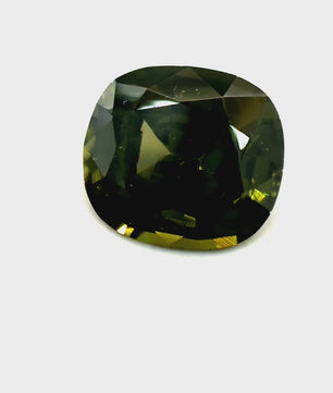 2.25 ct Cusion Green Zircon