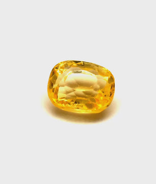 0.86 ct Rectangular Vivid Yellow Sapphire