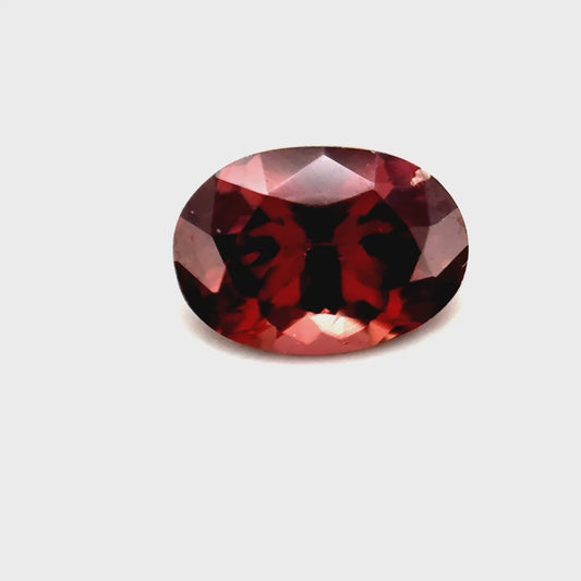 1.77 ct Oval Brown Zircon
