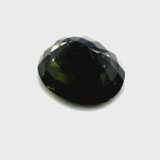 3.01 ct Oval Green Zircon