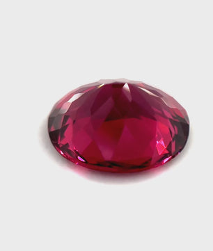 2.21ct Oval Red Rhodolite Garnet