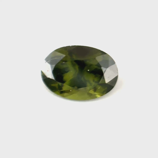 1.40 ct Oval Green Zircon