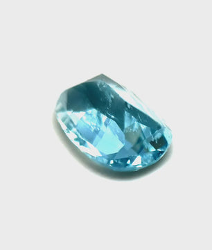 1.04 ct Rectangular Pale Blue Aquamarine