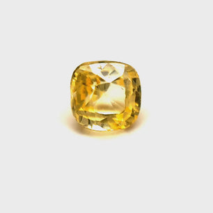 0.96 ct Rectangular Vivid Yellow Sapphire