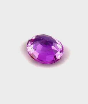 0.81ct Oval Reddish-Pink Sapphire