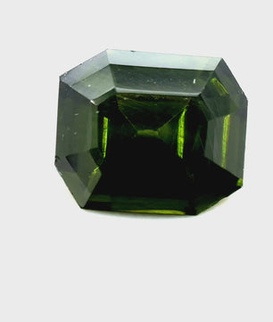 2.67 ct Octagonal Green Zircon