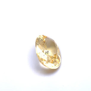 Dark yellow Oval Sapphire