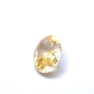 Dark yellow Oval Sapphire