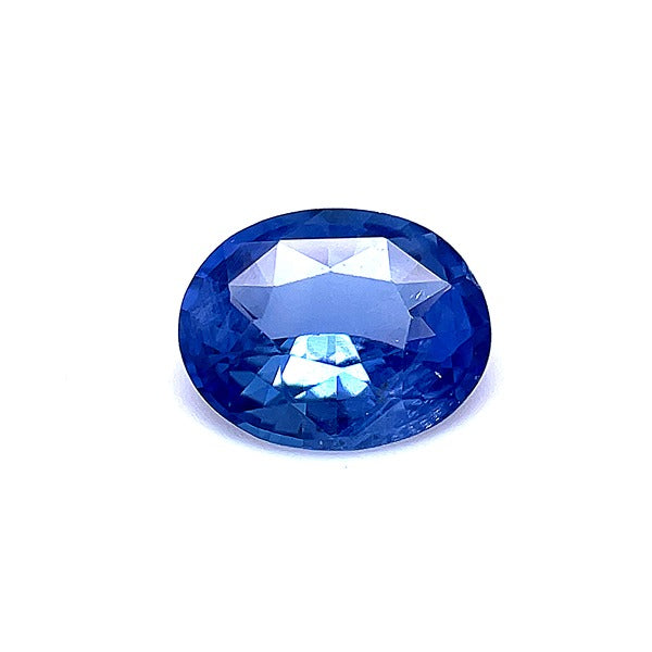 Medium blue Oval Sapphire 1.67 CT