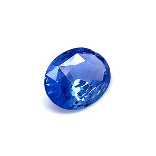 Medium blue Oval Sapphire 1.67 CT